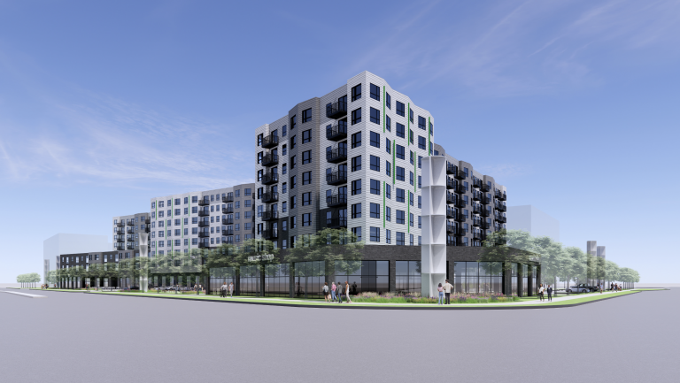 Bradford Allen Submits Plan for 300-Unit Mixed-Use Development in Arlington Heights, Ill.